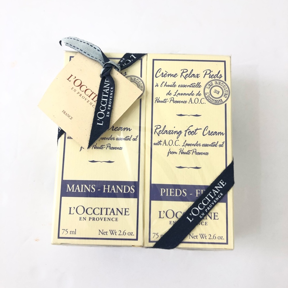 L'Occitane Hand & Foot Cream Lvndr Essential Oils
